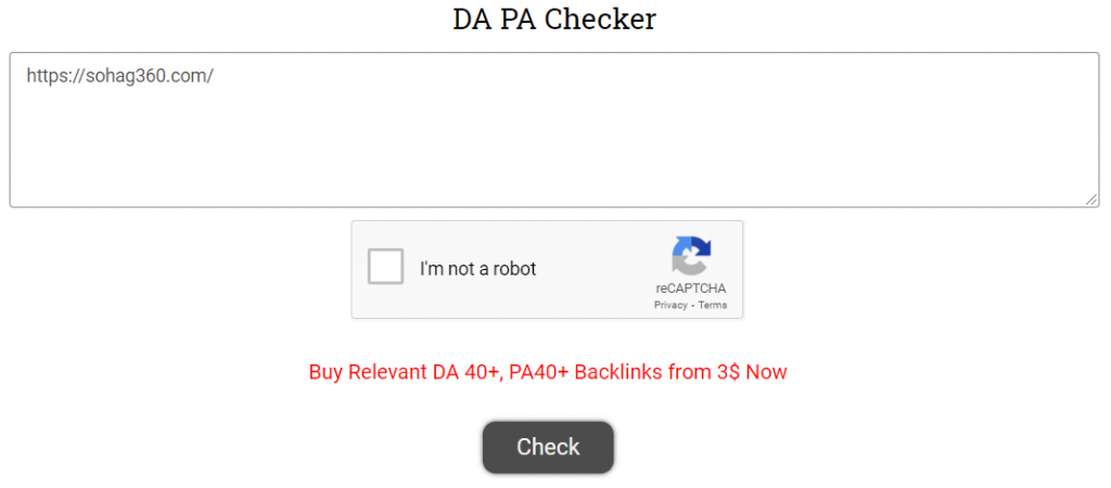 Backlink checker, Spam score checker,
